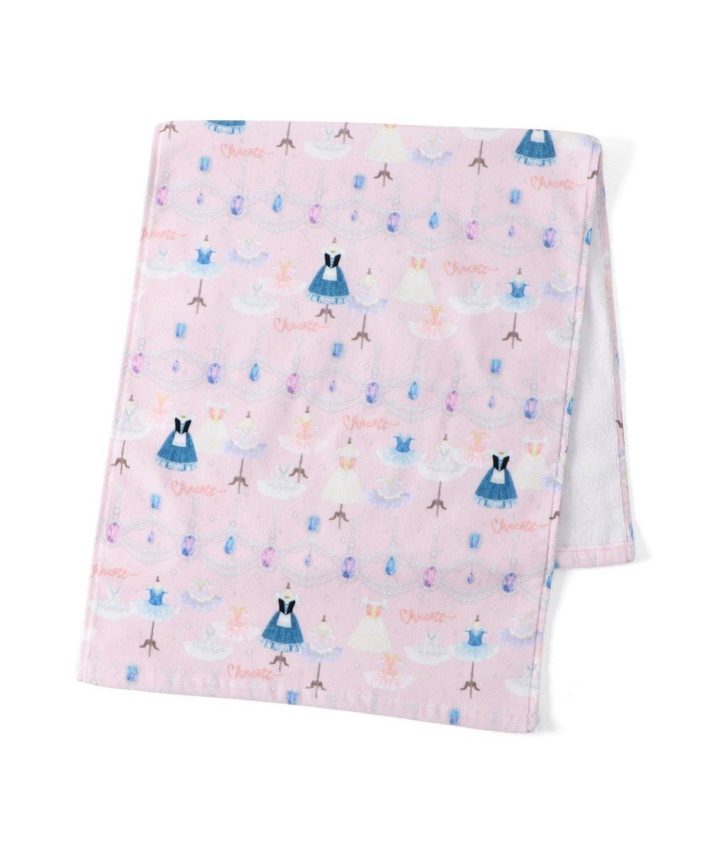 【チャコット/Chacott / KIDS】のジュエルチュチュフェイスタオル インテリア・キッズ・メンズ・レディースファッション・服の通販 founy(ファニー) 　ファッション　Fashion　キッズファッション　Fashion for Kids　タオル　Towel, Bath Towel　バレエ　Ballet, Ballet Style　パール　Pearl, Pearl Accent　フェイス　Face, Facial Design　ロイヤルピンク|ID: prp329100004868536 ipo3291000000036278810