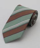 【五大陸/gotairiku / MEN】のGOTAIRIKU別注【MANTERO/マンテロ】ネクタイ_レジメンタル グリーン系1|ID: prp329100004868547 ipo3291000000036278902