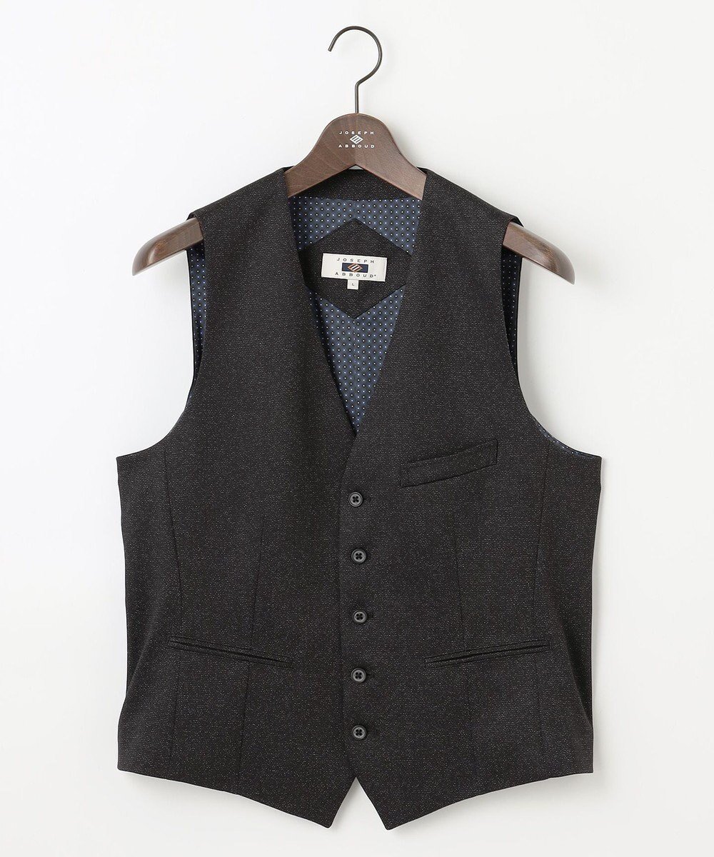 【ジョセフ アブード/JOSEPH ABBOUD / MEN】の【ストレッチ/多機能レジャーベスト】エアロムリネコンフォートジャージ ベスト インテリア・キッズ・メンズ・レディースファッション・服の通販 founy(ファニー) 　ファッション　Fashion　メンズファッション　Fashion for Men　トップス・カットソー　Cut & Sew Tops　ベスト・ジレ　Vests & Gilets　おすすめ　Recommended / Our Picks　シンプル　Simple, Minimal　ストレッチ　Stretch, Stretchy Fabric　スーツ　Suit, Formalwear　フォーマル　Formal, Dressy　プリント　Print, Printed Pattern　ベスト　Vest, Waistcoat　メランジ　Melange, Mixed Yarn　エレガント 上品　Elegant　A/W・秋冬　Autumn/Winter　グレー系|ID: prp329100004868554 ipo3291000000036278962