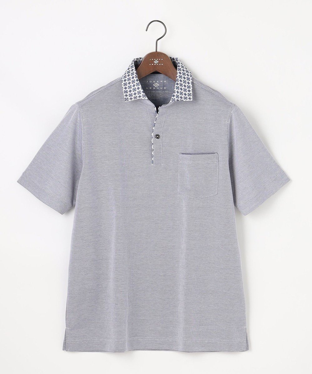 【ジョセフ アブード/JOSEPH ABBOUD / MEN】の【愛されて21年!オーガニックコットン使用】ダディ ポロシャツ インテリア・キッズ・メンズ・レディースファッション・服の通販 founy(ファニー) 　ファッション　Fashion　メンズファッション　Fashion for Men　トップス・カットソー　Cut & Sew Tops　メンズシャツ　Shirts　ポロシャツ / きれいめカジュアルスタイル　Polo Shirts　インド　Indian Textile　ウォッシャブル　Machine Washable　春　Spring　今季　This Season, Current Season　吸水　Absorbent, Quick-Dry　サッカー　Seersucker, Summer Fabric　ジャケット　Jacket, Outerwear　スキッパー　Skipper, Open Collar　定番　Standard, Basic Item　ポロシャツ　Polo Shirt, Collared Tee　リネン　Linen, Linen Fabric　S/S・春夏　SS, Spring/Summer, Warm Season　おすすめ　Recommended / Our Picks　夏　Summer　ギフト プレゼント　Gift / Present　ビジネス 仕事 通勤　Business / Work / Commuting　ダルブルー系|ID: prp329100004868559 ipo3291000000036279040