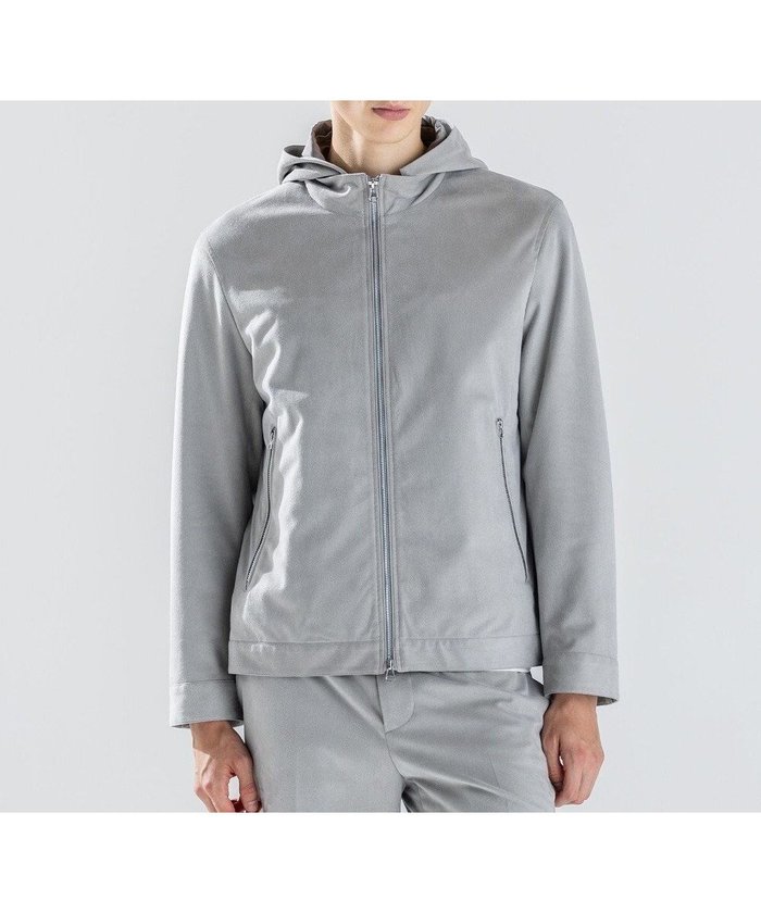 【ジョゼフ オム/JOSEPH HOMME / MEN】の【新素材】スムーススエードストレッチ フーディー インテリア・キッズ・メンズ・レディースファッション・服の通販 founy(ファニー) https://founy.com/ ファッション Fashion メンズファッション Fashion for Men アウター Men's Coats Outerwear ブルゾンジャケット / カジュアルアウター Bomber Jackets & Blousons おすすめ Recommended / Our Picks ウォッシャブル Machine Washable エレガント 上品 Elegant シンプル Simple, Minimal ジップ Zip, Zipper ジャケット Jacket, Outerwear スタンド Stand Collar, Upright Stand ストレッチ Stretch, Stretchy Fabric スポーティ Sporty, Casual Athletic セットアップ Set-Up, Coordinated Outfit ドローコード Drawcord, Drawstring Cord フロント Front, Front Design ブルゾン Blouson, Bomber Jacket A/W・秋冬 Autumn/Winter |ID: prp329100004868560 ipo3291000000036279051