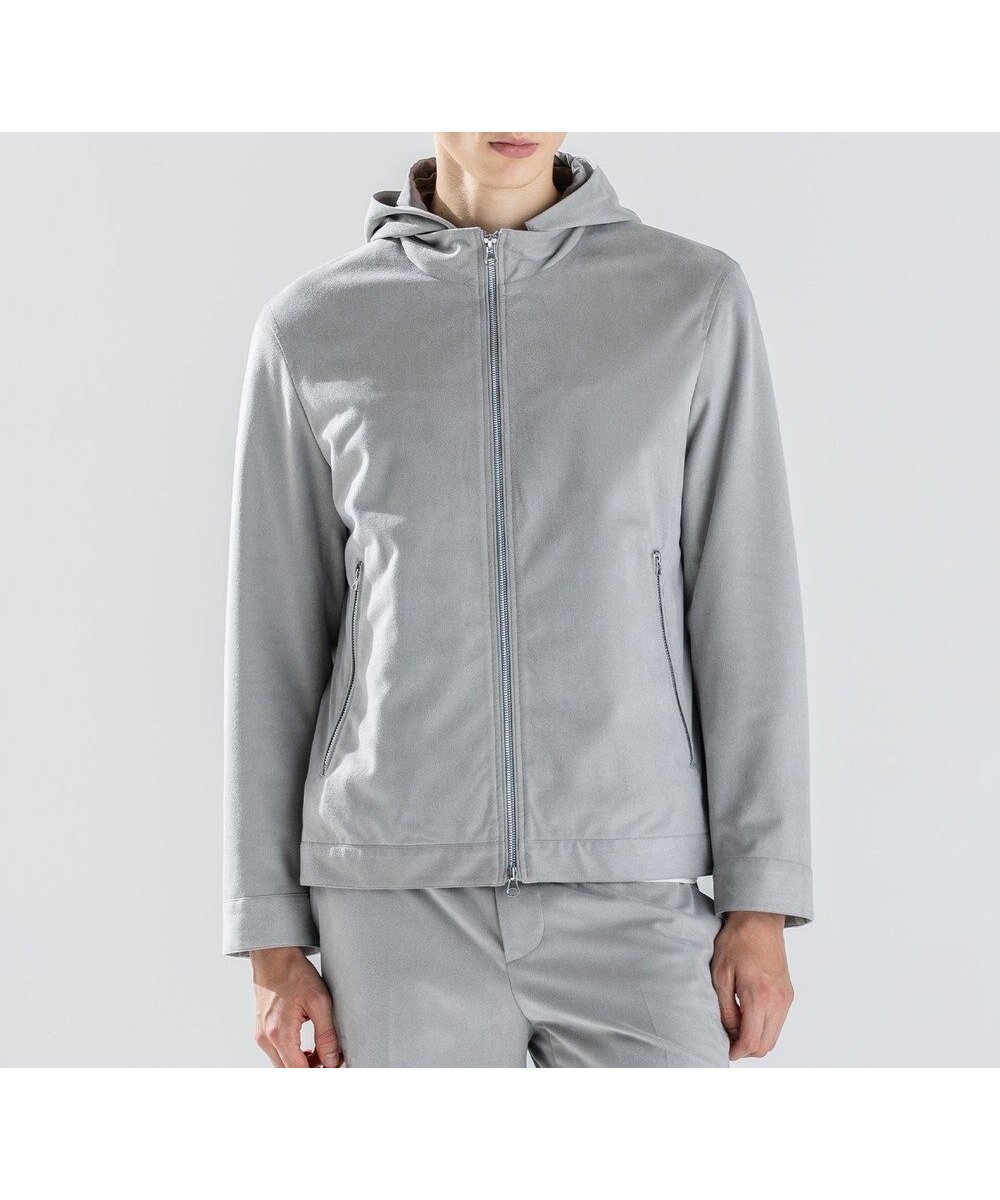 【ジョゼフ オム/JOSEPH HOMME / MEN】の【新素材】スムーススエードストレッチ フーディー 人気、トレンドファッション・服の通販 founy(ファニー) 　ファッション　Fashion　メンズファッション　Fashion for Men　アウター　Men's Coats Outerwear　ブルゾンジャケット / カジュアルアウター　Bomber Jackets & Blousons　おすすめ　Recommended / Our Picks　ウォッシャブル　Machine Washable　エレガント 上品　Elegant　シンプル　Simple, Minimal　ジップ　Zip, Zipper　ジャケット　Jacket, Outerwear　スタンド　Stand Collar, Upright Stand　ストレッチ　Stretch, Stretchy Fabric　スポーティ　Sporty, Casual Athletic　セットアップ　Set-Up, Coordinated Outfit　ドローコード　Drawcord, Drawstring Cord　フロント　Front, Front Design　ブルゾン　Blouson, Bomber Jacket　A/W・秋冬　Autumn/Winter　 other-1|ID: prp329100004868560 ipo3291000000036279051