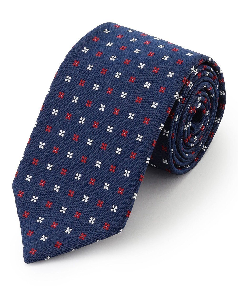 【ジェイ プレス/J.PRESS / MEN】の【フレッシャーズにもおすすめ】小紋柄 ネクタイ インテリア・キッズ・メンズ・レディースファッション・服の通販 founy(ファニー) 　ファッション　Fashion　メンズファッション　Fashion for Men　おすすめ　Recommended / Our Picks　シルク　Silk, 100% Silk　スーツ　Suit, Formalwear　ビジネス 仕事 通勤　Business / Work / Commuting　エレガント 上品　Elegant　ダルブルー系8|ID: prp329100004868564 ipo3291000000036279092