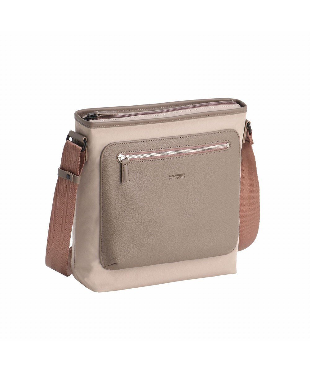 【エース バッグズ アンド ラゲッジ/ACE BAGS & LUGGAGE / MEN】のMACKINTOSH PHILOSOPHY 5M17 ショルダーバッグ 17733 マッキントッシュフィロソフィー インテリア・キッズ・メンズ・レディースファッション・服の通販 founy(ファニー) 　ファッション　Fashion　メンズファッション　Fashion for Men　バッグ　Bags　クッション　Cushion, Throw Pillow　コンパクト　Compact, Small Size　ショルダー　Shoulder, Shoulder Strap　シンプル　Simple, Minimal　フロント　Front, Front Design　ポケット　Pocket, Pocket Detail　メッシュ　Mesh, Net Fabric　メンズ　Men's, Menswear　リュック　Backpack, Rucksack　再入荷　Restock / Back in Stock　スーツケース キャリーケース　Suitcase / Carry Case　トープ|ID: prp329100004868568 ipo3291000000036279163