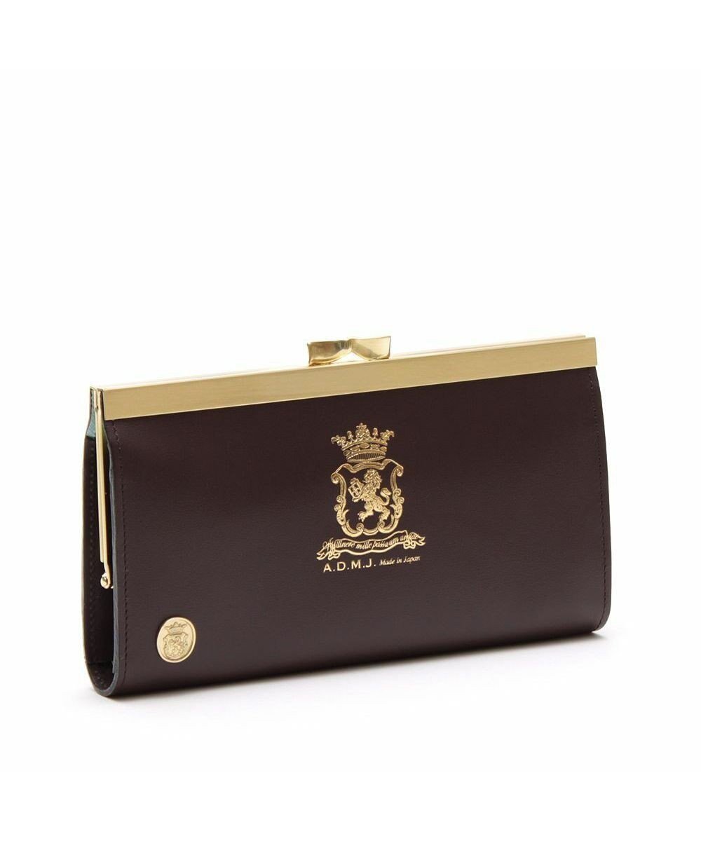 【アクセソワドゥマドモワゼルジャップ/A.D.M.J】の【牛革】セブンティリリィ/ガマグチウォレット インテリア・キッズ・メンズ・レディースファッション・服の通販 founy(ファニー) 　ファッション　Fashion　レディースファッション　Fashion for Women　ミニ財布・二つ折り財布　Wallets & Card Cases　イタリア　Italy　クラシカル　Classical, Vintage-Inspired　クラッチ　Clutch, Clutch Bag　コーティング　Coating, Coated Finish　財布　Wallet, Purse　ポケット　Pocket, Pocket Detail　モチーフ　Motif, Design Theme　ギフト プレゼント　Gift / Present　ブラウン|ID: prp329100004868573 ipo3291000000036279223