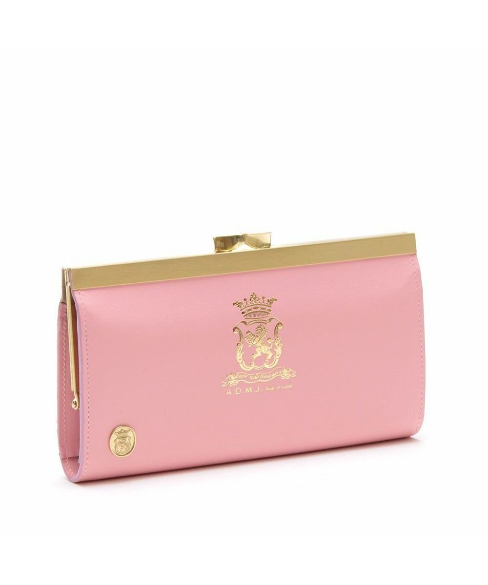 【アクセソワドゥマドモワゼルジャップ/A.D.M.J】の【牛革】セブンティリリィ/ガマグチウォレット インテリア・キッズ・メンズ・レディースファッション・服の通販 founy(ファニー) 　ファッション　Fashion　レディースファッション　Fashion for Women　ミニ財布・二つ折り財布　Wallets & Card Cases　イタリア　Italy　クラシカル　Classical, Vintage-Inspired　クラッチ　Clutch, Clutch Bag　コーティング　Coating, Coated Finish　財布　Wallet, Purse　ポケット　Pocket, Pocket Detail　モチーフ　Motif, Design Theme　ギフト プレゼント　Gift / Present　ローズ|ID: prp329100004868573 ipo3291000000036279226