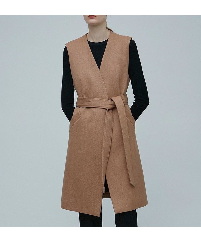 【ベイジ,/BEIGE,】のTOURNELLES / ロングジレ インテリア・キッズ・メンズ・レディースファッション・服の通販 founy(ファニー) https://founy.com/ ファッション Fashion レディースファッション Fashion for Women アウター Coat / Outerwear Collection レディースジャケット・軽アウター Jackets ジャケット Jacket, Outerwear セットアップ Set-Up, Coordinated Outfit フォルム Silhouette, Form フロント Front, Front Design A/W・秋冬 Autumn/Winter |ID: prp329100004868575 ipo3291000000036279253