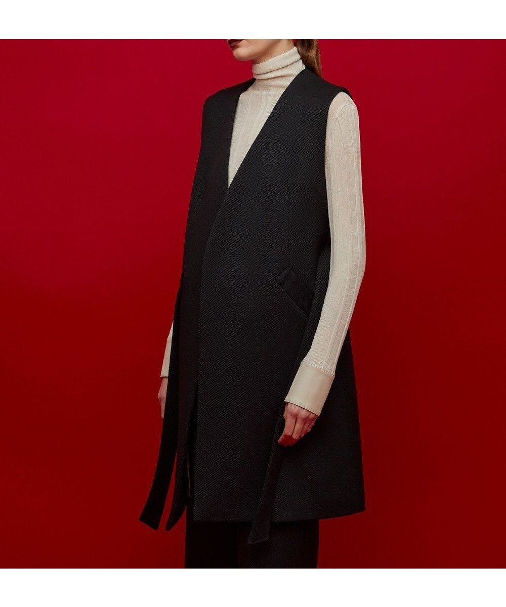 【ベイジ,/BEIGE,】のTOURNELLES / ロングジレ インテリア・キッズ・メンズ・レディースファッション・服の通販 founy(ファニー) 　ファッション　Fashion　レディースファッション　Fashion for Women　アウター　Coat / Outerwear Collection　レディースジャケット・軽アウター　Jackets　ジャケット　Jacket, Outerwear　セットアップ　Set-Up, Coordinated Outfit　フォルム　Silhouette, Form　フロント　Front, Front Design　A/W・秋冬　Autumn/Winter　Black|ID: prp329100004868575 ipo3291000000036279256