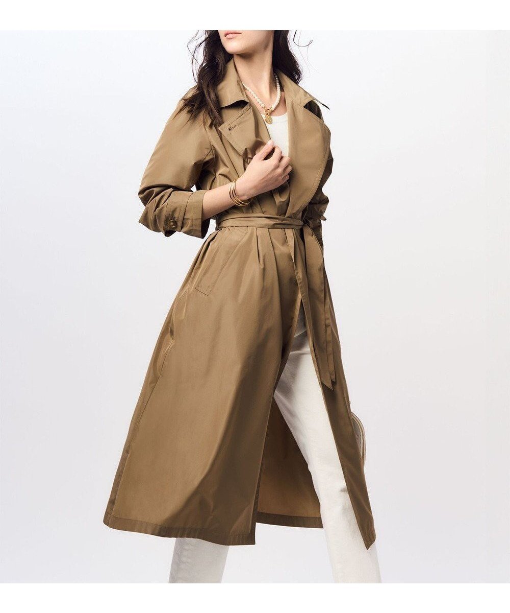 【23区/NIJYUSANKU】の【Oggi4月号掲載】LIMONTA メモリータフタ コート インテリア・キッズ・メンズ・レディースファッション・服の通販 founy(ファニー) 　雑誌掲載アイテム　Magazine Picks & Fashion Features　ファッション雑誌　Fashion Magazines　オッジ　Oggi　ファッション　Fashion　レディースファッション　Fashion for Women　アウター　Coat / Outerwear Collection　コート・ロングコート・ピーコート　Long Coats, Peacoats & More　レディースジャケット・軽アウター　Jackets　アクセサリー　Fashion Accessories　イタリア　Italy　春　Spring　軽量　Lightweight, Ultra Light　4月号　April Issue　シンプル　Simple, Minimal　ジャケット　Jacket, Outerwear　雑誌　Magazine, Fashion Magazine　タフタ　Taffeta, Structured Fabric　ベーシック　Basic, Essential　ボトム　Bottoms, Lower Wear　S/S・春夏　SS, Spring/Summer, Warm Season　夏　Summer　2024年　2024　2024春夏・S/S　Spring/Summer 2024 SS24　エレガント 上品　Elegant　ブラウン系|ID: prp329100004868577 ipo3291000000036279269