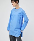 【ベイジ,/BEIGE,】の【洗える】MUTERSE / プルオーバーシャツ 人気、トレンドファッション・服の通販 founy(ファニー) ファッション Fashion レディースファッション Fashion for Women トップス・カットソー Cut & Sew Tops シャツ・ブラウス・オフィスカジュアル Elegant Blouses & Button-Ups カジュアルプルオーバー・ニットトップス Pullovers & Knit Tops / Casual Pullovers イタリア Italy シンプル Simple, Minimal ジャケット Jacket, Outerwear ボトム Bottoms, Lower Wear ロング Long, Long-Length 夏 Summer S/S・春夏 SS, Spring/Summer, Warm Season 洗える Machine Washable A/W・秋冬 Autumn/Winter thumbnail Blue|ID: prp329100004868586 ipo3291000000036279372