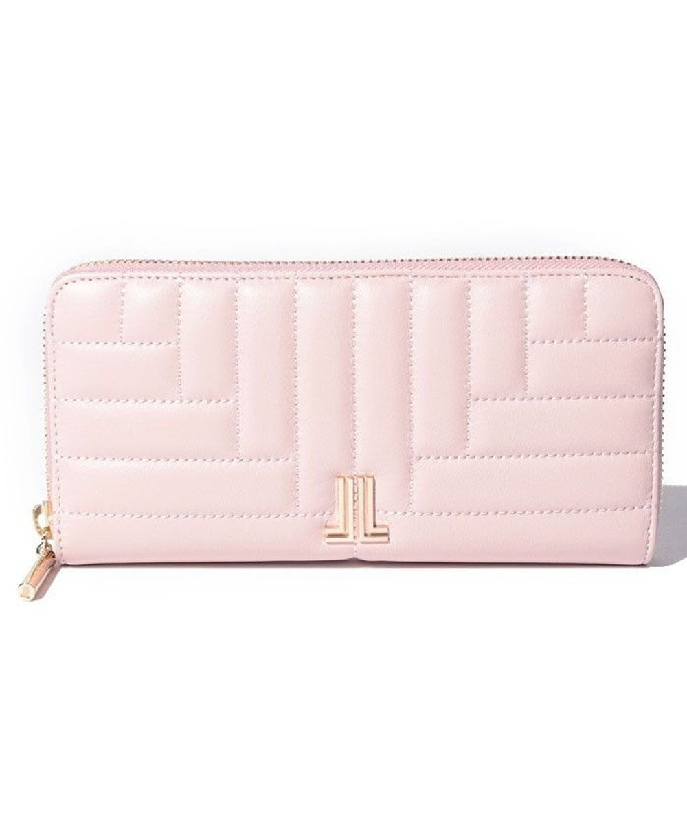 【ランバン オン ブルー/LANVIN en Bleu】のベルシー ラウンドファスナー長財布 インテリア・キッズ・メンズ・レディースファッション・服の通販 founy(ファニー) 　ファッション　Fashion　レディースファッション　Fashion for Women　ミニ財布・二つ折り財布　Wallets & Card Cases　キルティング　Quilted, Quilting　ラウンド　Round, Round Neck　エレガント 上品　Elegant　財布　Wallet, Purse　ピンク|ID: prp329100004868598 ipo3291000000036279594