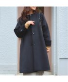 【フェルゥ/Feroux】のウール混 Aラインコート ブラック系|ID: prp329100004868600 ipo3291000000036279626