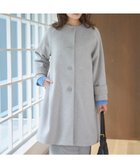 【フェルゥ/Feroux】のウール混 Aラインコート ライトグレー系|ID: prp329100004868600 ipo3291000000036279627