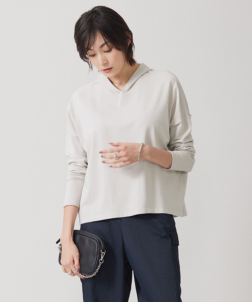 【アイシービー/iCB】の【洗える】 ヴィスコースワイド デザインニットプルオーバー インテリア・キッズ・メンズ・レディースファッション・服の通販 founy(ファニー) 　ファッション　Fashion　レディースファッション　Fashion for Women　トップス・カットソー　Cut & Sew Tops　ニット　Knit Tops & Sweaters　カジュアルプルオーバー・ニットトップス　Pullovers & Knit Tops / Casual Pullovers　インナー　Innerwear　春　Spring　洗える　Machine Washable　コンパクト　Compact, Small Size　ジャケット　Jacket, Outerwear　スタイリッシュ　Stylish, Fashionable　ストレッチ　Stretch, Stretchy Fabric　セーター　Sweater, Knitwear　モダン　Modern, Contemporary　S/S・春夏　SS, Spring/Summer, Warm Season　おすすめ　Recommended / Our Picks　夏　Summer　2024年　2024　2024春夏・S/S　Spring/Summer 2024 SS24　トープ系|ID: prp329100004868613 ipo3291000000036279766