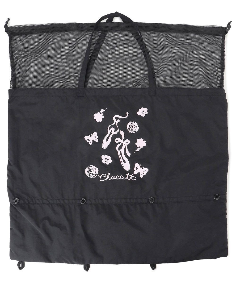 【チャコット/Chacott】のフラワー2Way衣装バッグ 人気、トレンドファッション・服の通販 founy(ファニー) 　ファッション　Fashion　レディースファッション　Fashion for Women　バッグ　Bags　フラワー　Flower, Floral　メッシュ　Mesh, Net Fabric　巾着　Drawstring Bag, Kinchaku　 other-1|ID: prp329100004868634 ipo3291000000036280198