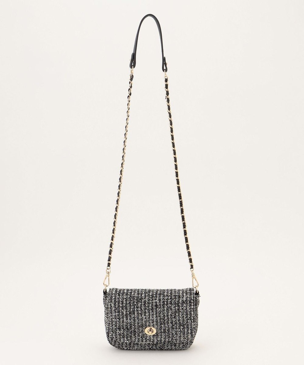 【組曲/KUMIKYOKU】のフラップミニショルダー バッグ インテリア・キッズ・メンズ・レディースファッション・服の通販 founy(ファニー) 　ファッション　Fashion　レディースファッション　Fashion for Women　バッグ　Bags　アクセサリー　Fashion Accessories　コンパクト　Compact, Small Size　チェーン　Chain, Chain Strap　ポケット　Pocket, Pocket Detail　夏　Summer　ブラック系|ID: prp329100004868647 ipo3291000000036280405