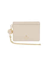 【ランバン オン ブルー/LANVIN en Bleu】のメラニー リール付きパスケース 人気、トレンドファッション・服の通販 founy(ファニー) ファッション Fashion レディースファッション Fashion for Women ミニ財布・二つ折り財布 Wallets & Card Cases インナー Innerwear ガーリー Girly, Feminine Style グリッター Glitter, Sparkle シンプル Simple, Minimal ドット Polka Dot, Dot Pattern 財布 Wallet, Purse |ID:prp329100004868648