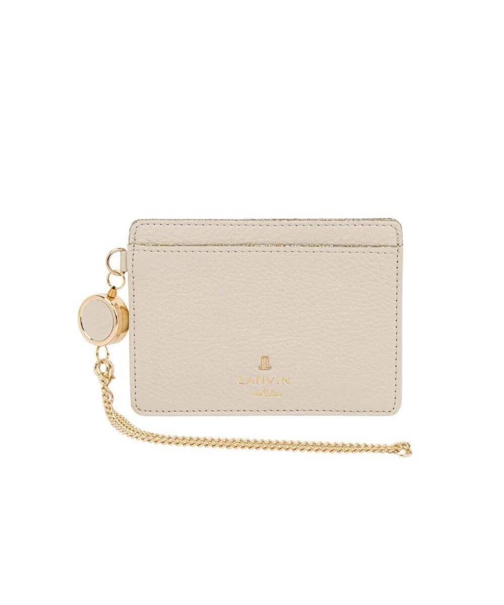 【ランバン オン ブルー/LANVIN en Bleu】のメラニー リール付きパスケース 人気、トレンドファッション・服の通販 founy(ファニー) 　ファッション　Fashion　レディースファッション　Fashion for Women　ミニ財布・二つ折り財布　Wallets & Card Cases　インナー　Innerwear　ガーリー　Girly, Feminine Style　グリッター　Glitter, Sparkle　シンプル　Simple, Minimal　ドット　Polka Dot, Dot Pattern　財布　Wallet, Purse　 other-1|ID: prp329100004868648 ipo3291000000036280436