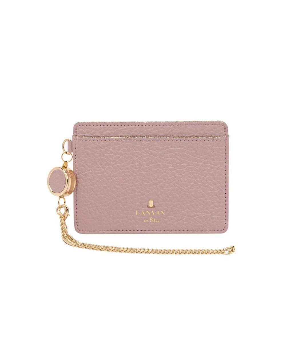 【ランバン オン ブルー/LANVIN en Bleu】のメラニー リール付きパスケース インテリア・キッズ・メンズ・レディースファッション・服の通販 founy(ファニー) 　ファッション　Fashion　レディースファッション　Fashion for Women　ミニ財布・二つ折り財布　Wallets & Card Cases　インナー　Innerwear　ガーリー　Girly, Feminine Style　グリッター　Glitter, Sparkle　シンプル　Simple, Minimal　ドット　Polka Dot, Dot Pattern　財布　Wallet, Purse　ピンク|ID: prp329100004868648 ipo3291000000036280442