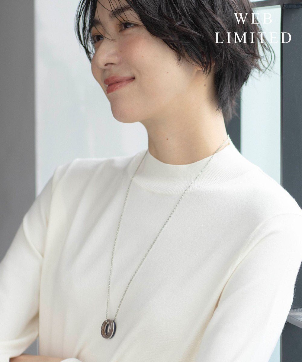 【ジェイ プレス/J.PRESS】の【WEB限定】3WAYマーブル スカーフリングネックレス インテリア・キッズ・メンズ・レディースファッション・服の通販 founy(ファニー) 　ファッション　Fashion　レディースファッション　Fashion for Women　ジュエリー　Jewelry　ファッションリング　Fashion Rings　ネックレス　Necklaces & Pendants　アクセサリー　Fashion Accessories　スカーフ　Scarf, Neckwear　チェーン　Chain, Chain Strap　ネックレス　Necklace, Pendant Necklace　マーブル　Marble, Marble Pattern　メタル　Metal, Metal Parts　ネイビー系|ID: prp329100004868653 ipo3291000000036280514