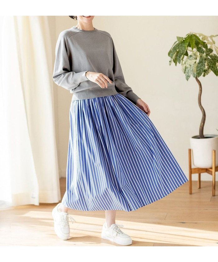 【エニー/ANY】の【ウエストゴム】タックギャザースカート インテリア・キッズ・メンズ・レディースファッション・服の通販 founy(ファニー) https://founy.com/ ファッション Fashion レディースファッション Fashion for Women スカート Skirts ストライプ Stripe, Striped Pattern チェック Check, Plaid, Tartan フラット Flat, Flat Shoes 夏 Summer 定番 Standard, Basic Item 春 Spring S/S・春夏 SS, Spring/Summer, Warm Season 楽ちん Easy Fit, Comfortable |ID: prp329100004868659 ipo3291000000036280575