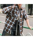 【ウィゴー/WEGO】の【ユニセックス着用ITEM/SMLサイズ展開】オンブレチェックシャツ(SS) 人気、トレンドファッション・服の通販 founy(ファニー) ファッション Fashion レディースファッション Fashion for Women トップス・カットソー Cut & Sew Tops シャツ・ブラウス・オフィスカジュアル Elegant Blouses & Button-Ups 春 Spring カーゴパンツ Cargo Pants, Utility Pants グラデーション Gradient, Ombre スマホ Smartphone, Mobile Device タンク Tank Top, Sleeveless Top チェック Check, Plaid, Tartan デニム Denim, Jeans Material トレンド Trend, Trending Now ビッグ Big, Oversized 半袖 Short Sleeve, Half Sleeve 羽織 Haori, Light Jacket ルーズ Loose, Oversized S/S・春夏 SS, Spring/Summer, Warm Season おすすめ Recommended / Our Picks 夏 Summer thumbnail 柄5|ID: prp329100004868669 ipo3291000000036280788