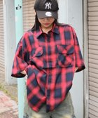【ウィゴー/WEGO】の【ユニセックス着用ITEM/SMLサイズ展開】オンブレチェックシャツ(SS) 人気、トレンドファッション・服の通販 founy(ファニー) ファッション Fashion レディースファッション Fashion for Women トップス・カットソー Cut & Sew Tops シャツ・ブラウス・オフィスカジュアル Elegant Blouses & Button-Ups 春 Spring カーゴパンツ Cargo Pants, Utility Pants グラデーション Gradient, Ombre スマホ Smartphone, Mobile Device タンク Tank Top, Sleeveless Top チェック Check, Plaid, Tartan デニム Denim, Jeans Material トレンド Trend, Trending Now ビッグ Big, Oversized 半袖 Short Sleeve, Half Sleeve 羽織 Haori, Light Jacket ルーズ Loose, Oversized S/S・春夏 SS, Spring/Summer, Warm Season おすすめ Recommended / Our Picks 夏 Summer thumbnail 柄6|ID: prp329100004868669 ipo3291000000036280790