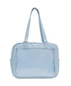 【ウィゴー/WEGO】の【痛バ&推し活グッズ】スクールボストン痛バッグ 人気、トレンドファッション・服の通販 founy(ファニー) ファッション Fashion レディースファッション Fashion for Women バッグ Bags 軽量 Lightweight, Ultra Light スマホ Smartphone, Mobile Device チャーム Charm, Pendant ボストン Boston ポケット Pocket, Pocket Detail thumbnail サックス|ID: prp329100004868671 ipo3291000000036280820