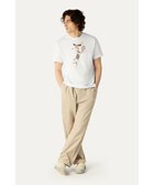 【ダックス/DAKS】のSLOWBOY Tシャツ〈テニス〉 人気、トレンドファッション・服の通販 founy(ファニー) ファッション Fashion レディースファッション Fashion for Women トップス・カットソー Cut & Sew Tops シャツ・ブラウス・オフィスカジュアル Elegant Blouses & Button-Ups ロングTシャツ・Tシャツ Longline T-Shirts & Tees カットソー・ベーシックTシャツ Cut-and-Sewn Tops / Stretch Tees & Basics イラスト Illustration カットソー Cut and Sewn Top キャラクター Character, Licensed Characters スリム Slim, Slim Fit フィット Fit, Slim Fit プリント Print, Printed Pattern モチーフ Motif, Design Theme ロンドン London Style, British Inspired 夏 Summer S/S・春夏 SS, Spring/Summer, Warm Season A/W・秋冬 Autumn/Winter thumbnail ホワイト|ID: prp329100004868684 ipo3291000000036281052