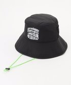 【ピーダブリュサーキュラス/PW CIRCULUS】の【手洗い洗濯可 / 小さくたためる】【UNISEX】ポケッタブルバケットハット 2026年モデル ゴルフ ブラック系|ID: prp329100004868710 ipo3291000000036281300