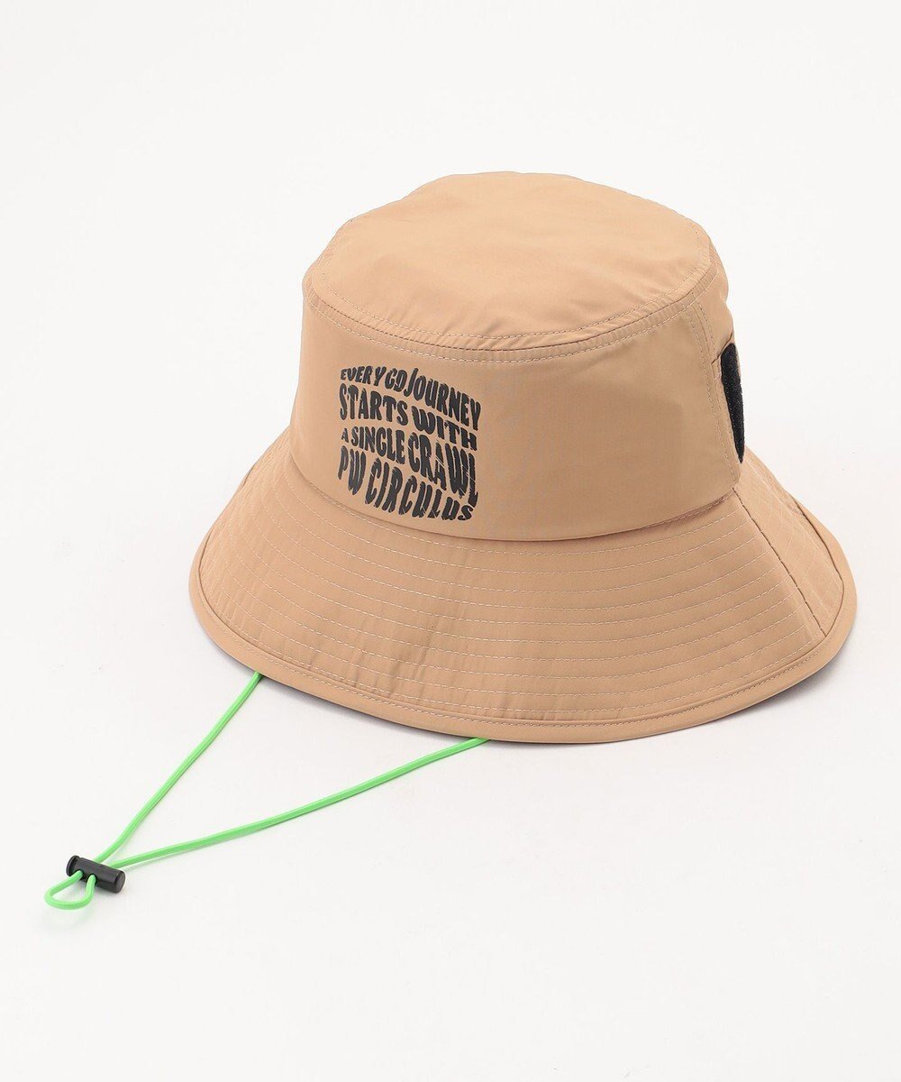 【ピーダブリュサーキュラス/PW CIRCULUS】の【手洗い洗濯可 / 小さくたためる】【UNISEX】ポケッタブルバケットハット 2026年モデル ゴルフ インテリア・キッズ・メンズ・レディースファッション・服の通販 founy(ファニー) 　ファッション　Fashion　レディースファッション　Fashion for Women　キャップ&ハット　Hats & Caps　ユニセックス　Unisex, Genderless　キャップ　Cap, Baseball Cap　クール　Cool, Chic　グラフィック　Graphic, Graphic Design　ゴルフ　Golf　スピンドル　Spindle, Drawcord　チェック　Check, Plaid, Tartan　メッシュ　Mesh, Net Fabric　人気　Popular, Best Seller　帽子　Hat, Headwear　旅行　Travel　軽量　Lightweight, Ultra Light　ベージュ系|ID: prp329100004868710 ipo3291000000036281302