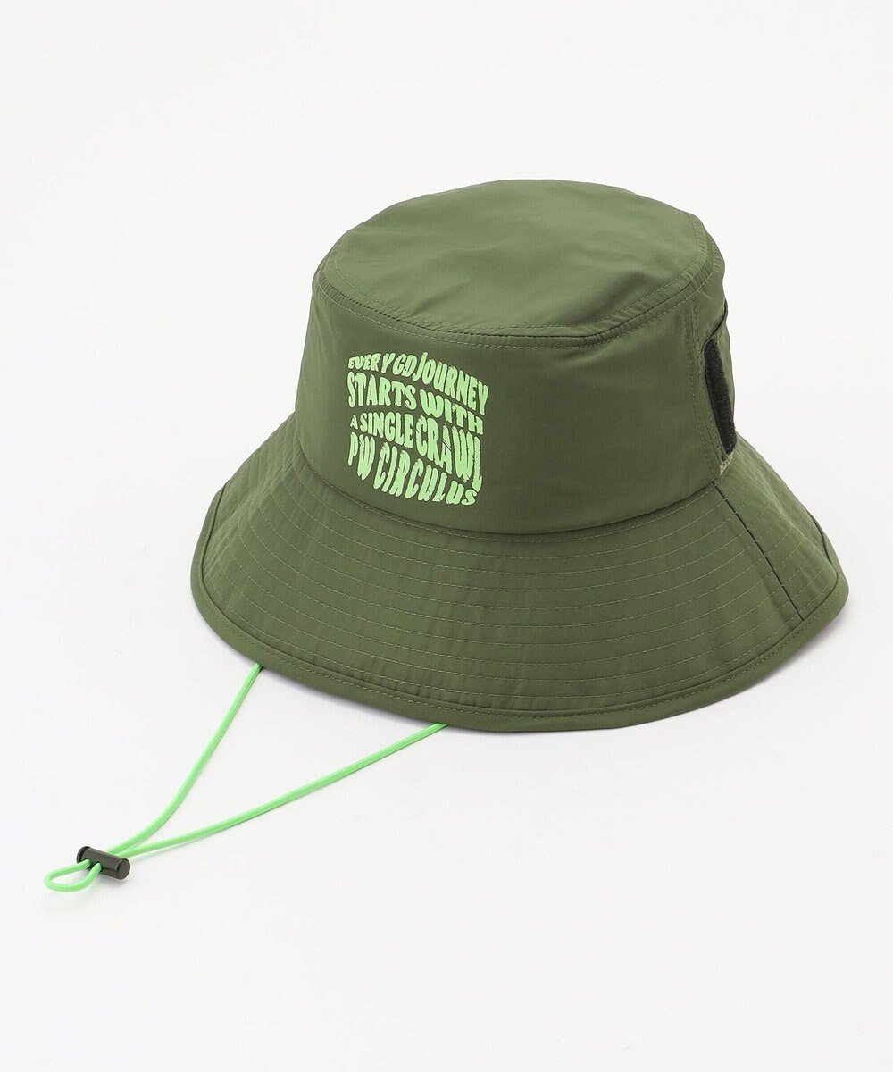【ピーダブリュサーキュラス/PW CIRCULUS】の【手洗い洗濯可 / 小さくたためる】【UNISEX】ポケッタブルバケットハット 2026年モデル ゴルフ インテリア・キッズ・メンズ・レディースファッション・服の通販 founy(ファニー) 　ファッション　Fashion　レディースファッション　Fashion for Women　キャップ&ハット　Hats & Caps　ユニセックス　Unisex, Genderless　キャップ　Cap, Baseball Cap　クール　Cool, Chic　グラフィック　Graphic, Graphic Design　ゴルフ　Golf　スピンドル　Spindle, Drawcord　チェック　Check, Plaid, Tartan　メッシュ　Mesh, Net Fabric　人気　Popular, Best Seller　帽子　Hat, Headwear　旅行　Travel　軽量　Lightweight, Ultra Light　カーキ系|ID: prp329100004868710 ipo3291000000036281307