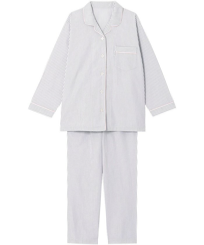 【ワコール 睡眠科学/wacoal suimin】のパジャマ 長袖 長ズボン 綿100%(本体) サッカー素材 レディース YDX344 睡眠科学/ワコール インテリア・キッズ・メンズ・レディースファッション・服の通販 founy(ファニー) https://founy.com/ ファッション Fashion レディースファッション Fashion for Women トップス・カットソー Cut & Sew Tops サッカー Seersucker, Summer Fabric パジャマ Pajamas, Sleepwear ボトム Bottoms, Lower Wear 長袖 Long Sleeve, Full Sleeve |ID: prp329100004868718 ipo3291000000036281383