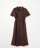 【エニィ スィス/any SiS】のスムージーポリエステル ワンピース ブラウン|ID: prp329100004868721 ipo3291000000036281425