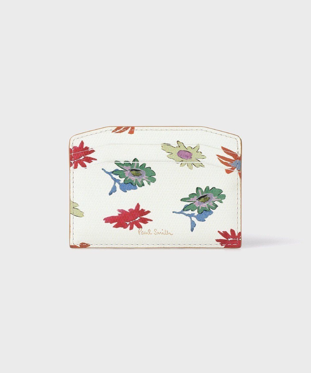 【ポール スミス/Paul Smith】のプリントコンビネーション パスケース インテリア・キッズ・メンズ・レディースファッション・服の通販 founy(ファニー) 　ファッション　Fashion　レディースファッション　Fashion for Women　ミニ財布・二つ折り財布　Wallets & Card Cases　財布　Wallet, Purse　フラワー　Flower, Floral　プリント　Print, Printed Pattern　おすすめ　Recommended / Our Picks　エレガント 上品　Elegant　ビジネス 仕事 通勤　Business / Work / Commuting　オフホワイト|ID: prp329100004868726 ipo3291000000036281459