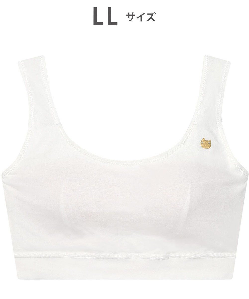 【ツモリチサト スリープ/tsumori chisato SLEEP】のツモリチサト ノンワイヤーブラ 綿混ベア天竺素材(身生地) フルカップ ブラジャー レディース UBX400/ワコール 人気、トレンドファッション・服の通販 founy(ファニー) 　ファッション　Fashion　レディースファッション　Fashion for Women　ストレッチ　Stretch, Stretchy Fabric　パジャマ　Pajamas, Sleepwear　ブラジャー　Bra, Lingerie　ワンポイント　One Point, Statement Accent　 other-1|ID: prp329100004868730 ipo3291000000036281493