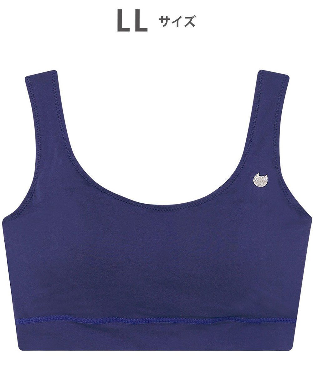 【ツモリチサト スリープ/tsumori chisato SLEEP】のツモリチサト ノンワイヤーブラ 綿混ベア天竺素材(身生地) フルカップ ブラジャー レディース UBX400/ワコール インテリア・キッズ・メンズ・レディースファッション・服の通販 founy(ファニー) 　ファッション　Fashion　レディースファッション　Fashion for Women　ストレッチ　Stretch, Stretchy Fabric　パジャマ　Pajamas, Sleepwear　ブラジャー　Bra, Lingerie　ワンポイント　One Point, Statement Accent　コン|ID: prp329100004868730 ipo3291000000036281497