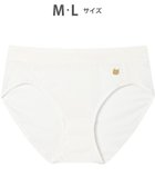 【ツモリチサト スリープ/tsumori chisato SLEEP】のツモリチサト ショーツ 綿混ベア天竺素材(身生地) はきこみ丈あさめ レディース UPX400/ワコール 人気、トレンドファッション・服の通販 founy(ファニー) ファッション Fashion レディースファッション Fashion for Women ショーツ Shorts, Short Pants ストレッチ Stretch, Stretchy Fabric パジャマ Pajamas, Sleepwear ワンポイント One Point, Statement Accent thumbnail アイボリー|ID: prp329100004868732 ipo3291000000036281517