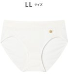 【ツモリチサト スリープ/tsumori chisato SLEEP】のツモリチサト ショーツ 綿混ベア天竺素材(身生地) はきこみ丈あさめ レディース UPX400/ワコール 人気、トレンドファッション・服の通販 founy(ファニー) ファッション Fashion レディースファッション Fashion for Women ショーツ Shorts, Short Pants ストレッチ Stretch, Stretchy Fabric パジャマ Pajamas, Sleepwear ワンポイント One Point, Statement Accent thumbnail アイボリー|ID: prp329100004868733 ipo3291000000036281526