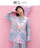 【ツモリチサト スリープ/tsumori chisato SLEEP】のツモリチサト パジャマ 綿100%(本体) サテン 長袖 長ズボン レディース UDX506/ワコール 人気、トレンドファッション・服の通販 founy(ファニー) ファッション Fashion レディースファッション Fashion for Women トップス・カットソー Cut & Sew Tops 春 Spring コレクション Collection, Seasonal Line サテン Satin, Glossy Fabric 長袖 Long Sleeve, Full Sleeve パジャマ Pajamas, Sleepwear ボトム Bottoms, Lower Wear ポケット Pocket, Pocket Detail thumbnail ピンク|ID: prp329100004868737 ipo3291000000036281569