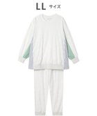 【ツモリチサト スリープ/tsumori chisato SLEEP】のツモリチサト パジャマ 長袖 長ズボン レディース UDX530/ワコール 人気、トレンドファッション・服の通販 founy(ファニー) ファッション Fashion レディースファッション Fashion for Women トップス・カットソー Cut & Sew Tops カラフル Colorful Design シンプル Simple, Minimal ストライプ Stripe, Striped Pattern パジャマ Pajamas, Sleepwear ボトム Bottoms, Lower Wear ポケット Pocket, Pocket Detail 無地 Plain, Solid Color 長袖 Long Sleeve, Full Sleeve thumbnail アイボリー|ID: prp329100004868740 ipo3291000000036281591