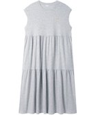 【ツモリチサト スリープ/tsumori chisato SLEEP】のツモリチサト ワンピース 綿混ベア天竺素材(本体) 1分袖 半袖 ロング丈 レディース UNT125/ワコール グレー|ID: prp329100004868742 ipo3291000000036281611