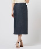 【ジェイ プレス/J.PRESS】の【WEB限定カラーあり】TCシャンブレーサテンST ナロー スカート 人気、トレンドファッション・服の通販 founy(ファニー) ファッション Fashion レディースファッション Fashion for Women スカート Skirts 春 Spring サテン Satin, Glossy Fabric ストレート Straight, Straight Cut スリット Slit, Slit Detail ポケット Pocket, Pocket Detail S/S・春夏 SS, Spring/Summer, Warm Season 夏 Summer エレガント 上品 Elegant thumbnail ネイビーシャンブレー系|ID: prp329100004868746 ipo3291000000036281658