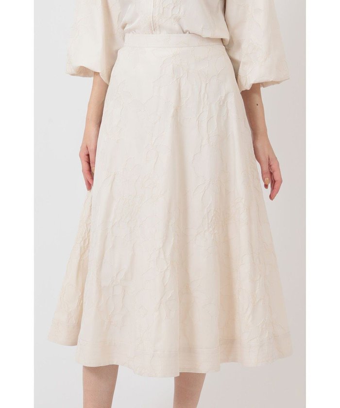 【ダックス/DAKS】の【TV着用|梅津弥英子アナ】フラワーモチーフジャガードスカート インテリア・キッズ・メンズ・レディースファッション・服の通販 founy(ファニー) https://founy.com/ ファッション Fashion レディースファッション Fashion for Women スカート Skirts ジャカード／ジャガード Jacquard, Woven Pattern セットアップ Set-Up, Coordinated Outfit フラワー Flower, Floral モチーフ Motif, Design Theme ワイド Wide, Wide Fit A/W・秋冬 Autumn/Winter S/S・春夏 SS, Spring/Summer, Warm Season 夏 Summer エレガント 上品 Elegant |ID: prp329100004868753 ipo3291000000036281707