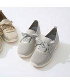 【リズ ラフィーネ/Riz raffinee】のRiz raffinee ラインストーンニットスニーカー ライトグレー|ID: prp329100004868757 ipo3291000000036281731