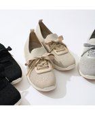 【リズ ラフィーネ/Riz raffinee】のRiz raffinee ラインストーンニットスニーカー ライトベージュ|ID: prp329100004868757 ipo3291000000036281733