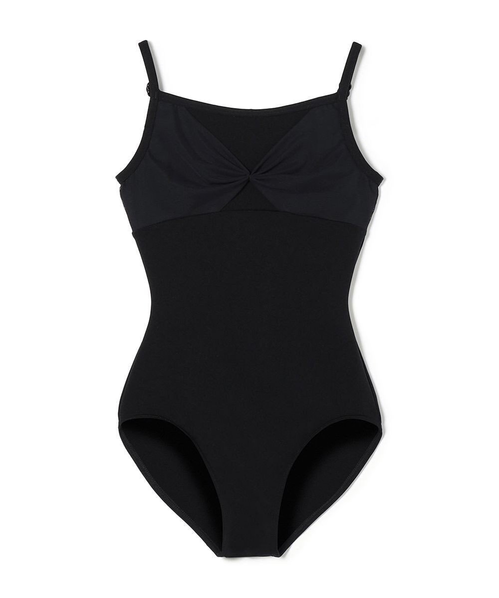 【チャコット/Chacott】のキャミソールレオタード インテリア・キッズ・メンズ・レディースファッション・服の通販 founy(ファニー) 　ファッション　Fashion　レディースファッション　Fashion for Women　トップス・カットソー　Cut & Sew Tops　キャミソール&ノースリーブ　Camisoles & Sleeveless Tops　キャミソール　Camisole, Spaghetti Strap Top　シアー　Sheer, See-Through　シンプル　Simple, Minimal　ストレッチ　Stretch, Stretchy Fabric　チュール　Tulip, Tulip Motif　リボン　Ribbon, Bow　人気　Popular, Best Seller　定番　Standard, Basic Item　ブラック|ID: prp329100004868760 ipo3291000000036281758