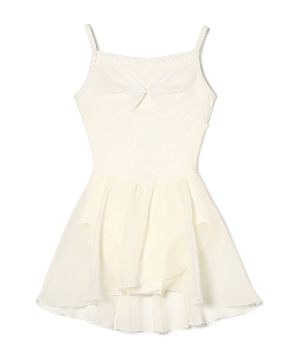 【チャコット/Chacott】のスカート付レオタード インテリア・キッズ・メンズ・レディースファッション・服の通販 founy(ファニー) 　ファッション　Fashion　レディースファッション　Fashion for Women　スカート　Skirts　おすすめ　Recommended / Our Picks　シアー　Sheer, See-Through　シンプル　Simple, Minimal　ストレッチ　Stretch, Stretchy Fabric　チュール　Tulip, Tulip Motif　リボン　Ribbon, Bow　人気　Popular, Best Seller　定番　Standard, Basic Item　オフホワイト|ID: prp329100004868762 ipo3291000000036281776