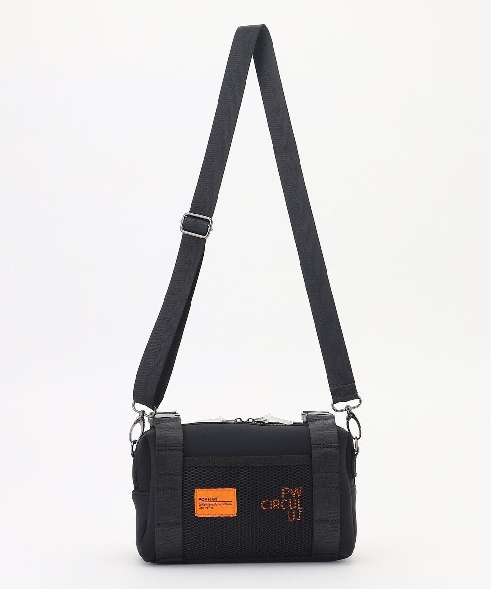 【ピーダブリュサーキュラス/PW CIRCULUS】の【UNISEX】PWロゴカートポーチ ゴルフ インテリア・キッズ・メンズ・レディースファッション・服の通販 founy(ファニー) 　ファッション　Fashion　レディースファッション　Fashion for Women　ポーチ&ミニバッグ　Pouches & Mini Bags　クッション　Cushion, Throw Pillow　軽量　Lightweight, Ultra Light　ショルダー　Shoulder, Shoulder Strap　スマホ　Smartphone, Mobile Device　スマート　Smart, Elegant　人気　Popular, Best Seller　ポケット　Pocket, Pocket Detail　メッシュ　Mesh, Net Fabric　ユニセックス　Unisex, Genderless　ラウンド　Round, Round Neck　おすすめ　Recommended / Our Picks　ゴルフ　Golf　ブラック系|ID: prp329100004868769 ipo3291000000036281861