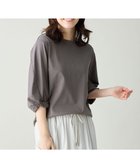 【エニー/ANY】の【WEB限定】シルケットスムースツイストスリーブカットソー スレート|ID: prp329100004868814 ipo3291000000036282014